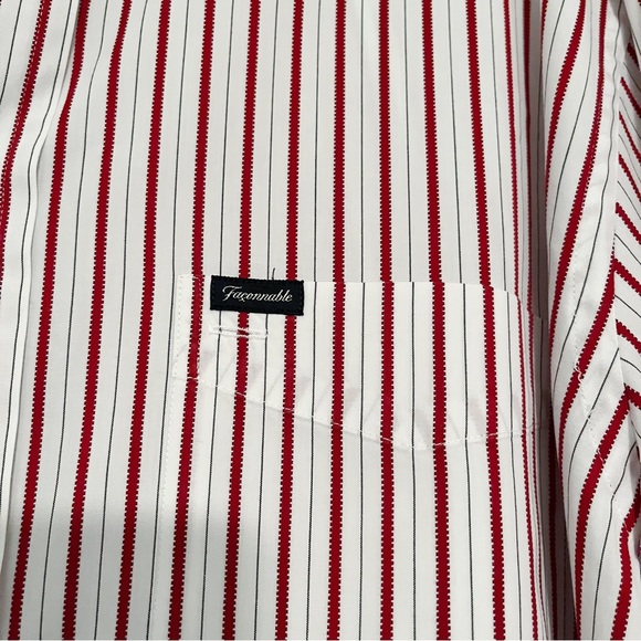 Like New Faconnable 100% Cotton Button Down Shirt - Medium - Picture 4 of 6